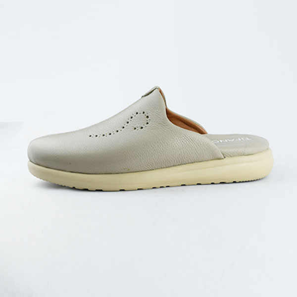 Belgha confort+205 beige Cuir sabots médicales homme Maroc
